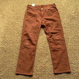 LEVIS 514 33W 30L Brown cords